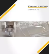 Mamparas de metacrilato como protección