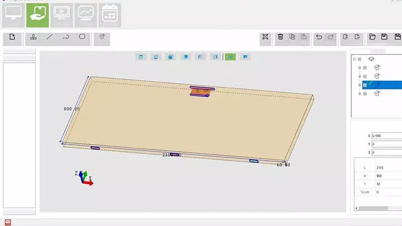 CNC door software