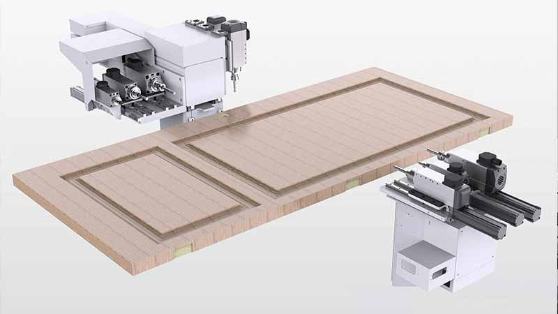 Harnnett CNC door