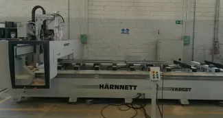 Instalación de HÄRNNETT CNC Alum